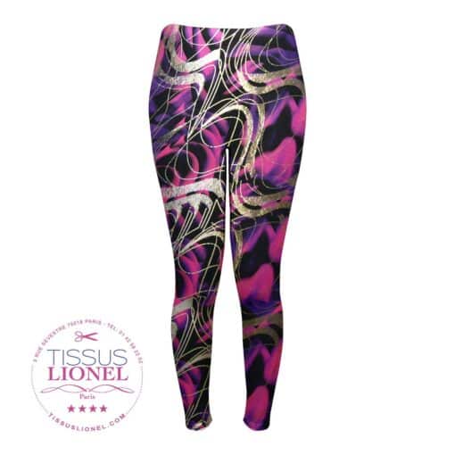 LYCRA IMPRIMÉ PAILLETÉ 011 LIP – Image 3