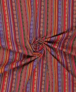 Tissu poncho mexicain 023