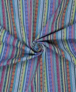 Tissu poncho mexicain 021