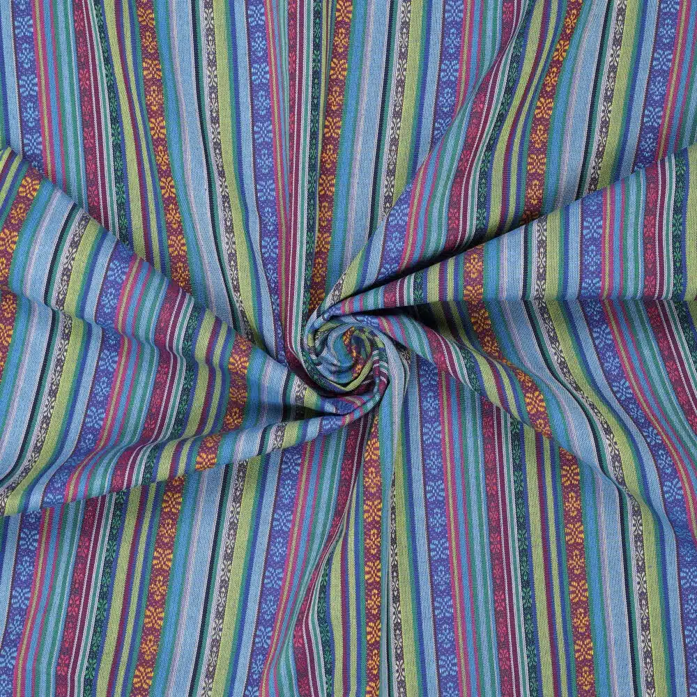 Tissu poncho mexicain 021