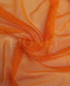Bas résille orange