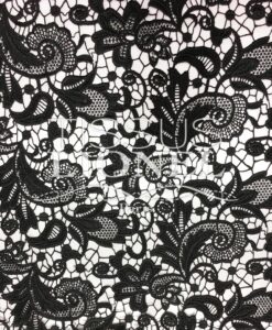DENTELLE GUIPURE NOIR Quai d Orsay