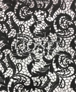 DENTELLE GUIPURE NOIR matignon