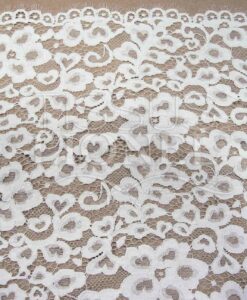 DENTELLE REBRODÉ BLANC 1