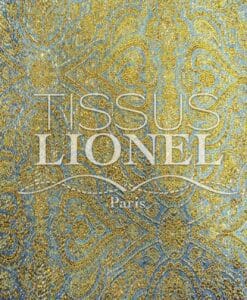 Jacquard lurex et Bleu et or