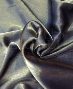 Satin changeante kaki noir
