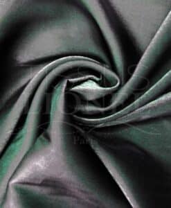 Satin changeante militaire noir