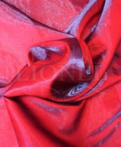 Satin changeante rouge bleu