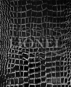 Simili Cuir crocodile 1 noir