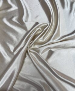 Crêpe envers satin beige