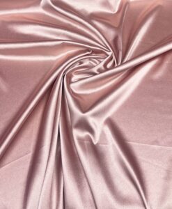 Crêpe envers satin bois de rose