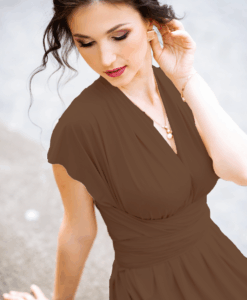 Alternative view of Lycra mat cappuccino