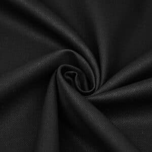 Tissus coton uni grande largeur 280cm noir