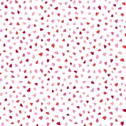 Tissu coton imprimé amour