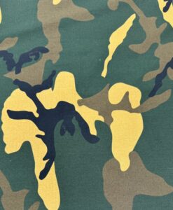 Alternative view of Coton imprimé camouflage