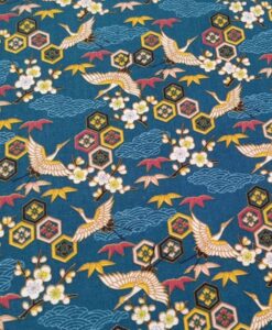 Tissu coton imprimé japonais