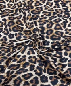 Coton imprimé leopard