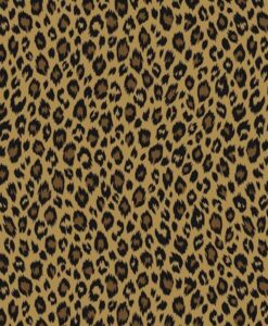 Tissu coton imprimé leopard