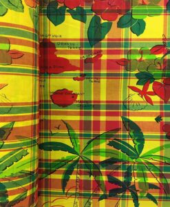 COTON IMPRIMÉ MADRAS FLEURI 054