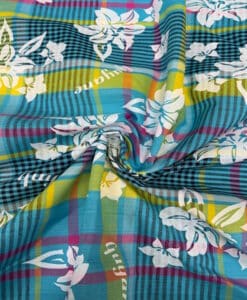 Coton madras Guyane 2