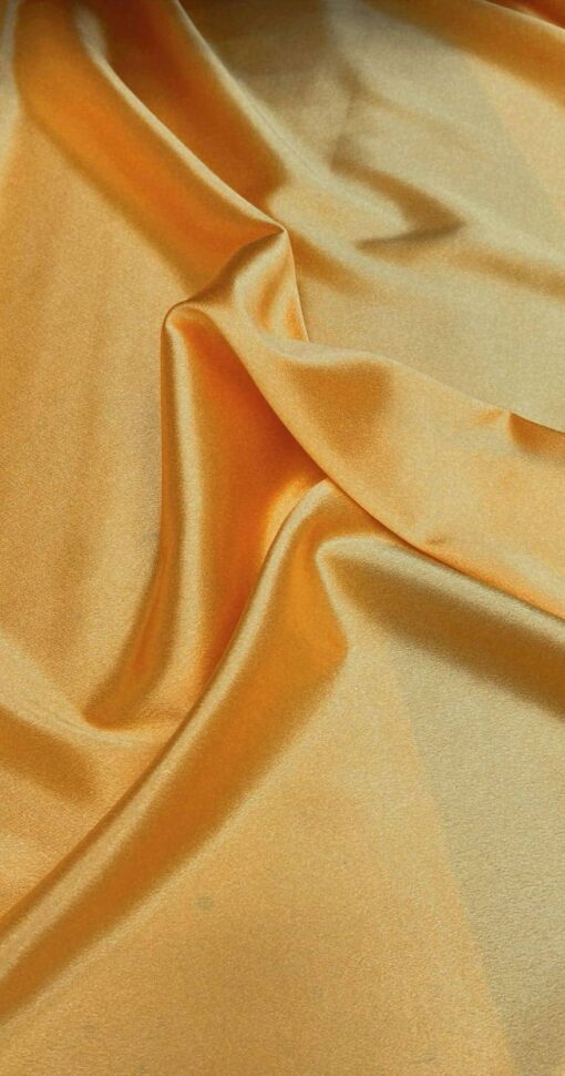 Crêpe envers satin Jaune
