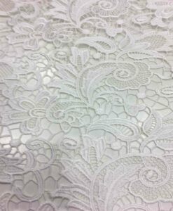 Dentelle guipure quai d'orsay blanc