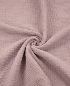 Double gaze rose perle