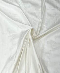 Tissu soie shantung ecru