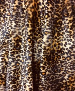 Fourrure velboas leopard jaune