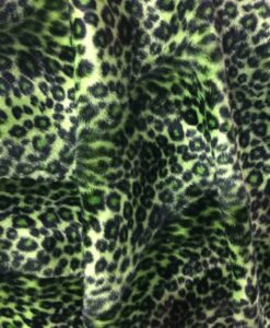 Fourrure velboas leopard vert