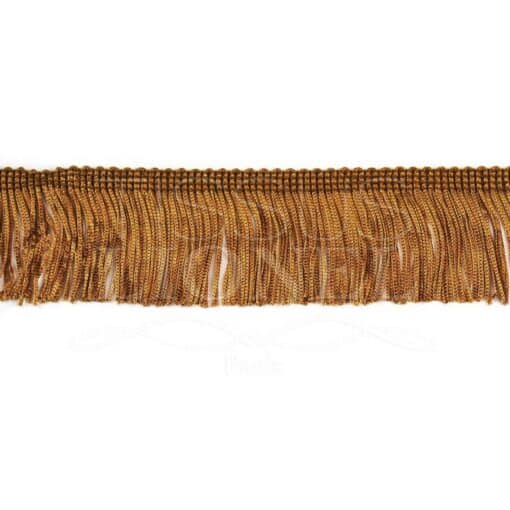frange 5 cm ocre foncé
