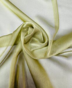 MOUSSELINE CHANGEANTE DEUX FILES GOLDEN GREEN