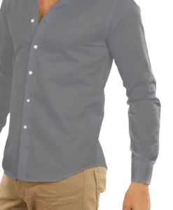 Alternative view of Coton uni grège rosé