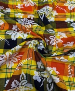 Coton madras Guyane 3