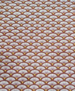 Coton paon doucet rouge
