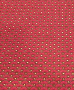 Coton paon doucet rouge