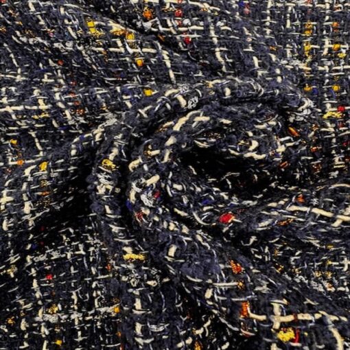 Tweed coton viscose
