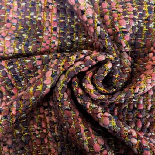 Tweed coton viscose