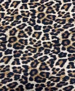 Alternative view of Coton imprimé leopard