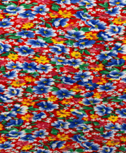 Alternative view of Viscose imprimé fleuris