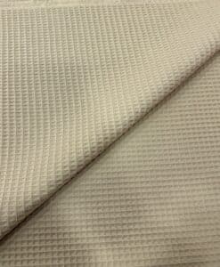 Alternative view of Tissu nid d'abeilles camel