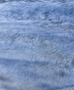 FOURRURE POIL COURT BLEU CIEL