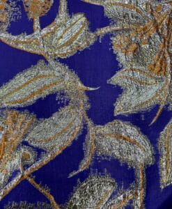 Alternative view of Brocard fleuri violet fond or