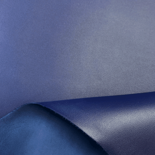 Simili cuir épais bleu royal – Image 3