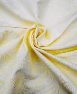 Jacquard Jaune pâle