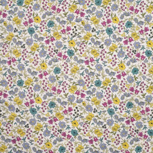 Coton soyeux imprimé fleuri 6 – Image 3