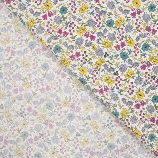 Coton soyeux imprimé fleuri 6 – Image 2