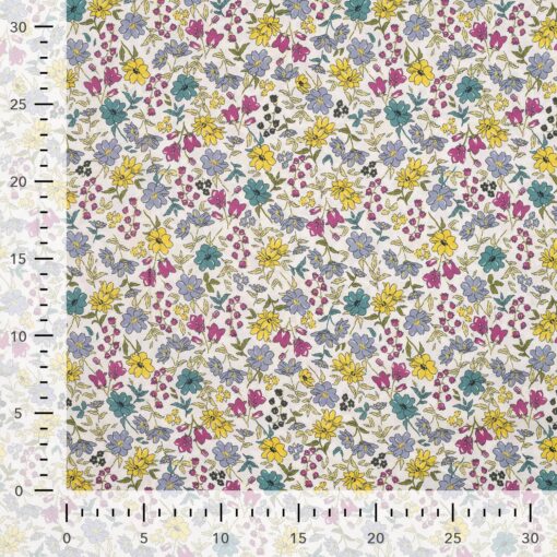 Coton soyeux imprimé fleuri 6 – Image 4