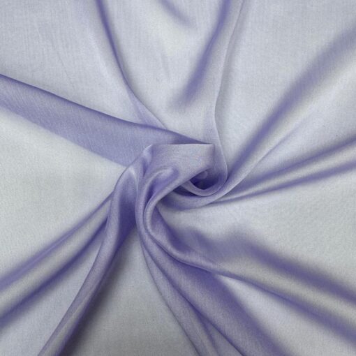 MOUSSELINE CHANGEANTE DEUX FILES LILAS