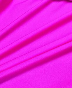 Lycra brillant rose fluo foncé